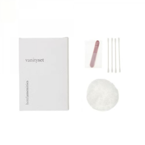 Vanity set in elegante eco box bianca - 100 pezzi