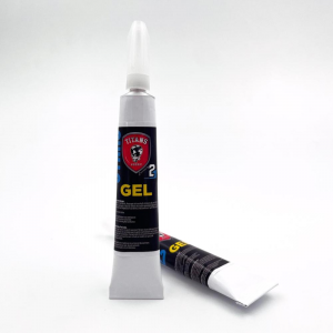 Kit Super Glue 21 Black Cyanoacrylate Bottle 21gr + Activator