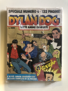 Fumetto: DYLAN DOG SPECIALE N.6 - SETTE ANIME DANNATE + LIBRETTO GROUCHO (brossurato) by Sergio Bonelli Editore