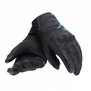 Guanto Dainese Trento D-Dry Thermal Gloves Wmn Black/Ocean-Depths