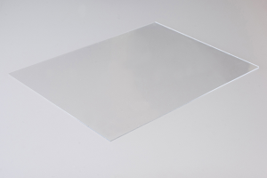 Plexiglass Colato Trasparente spessore 1mm Formato: 120x60cm