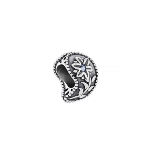 Chamilia Charm in argento 925 Paisley Flower -Fiore 2025-2314