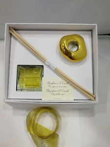 Confezione regalo Mimi Maison profumatore Gold con pepite 23 carati 2240B