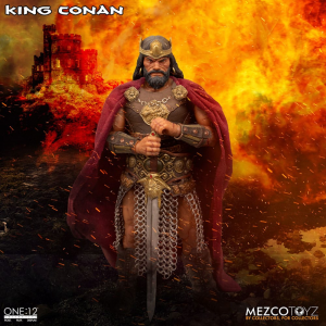 *PREORDER* Conan the Barbarian One:12 Collective: KING CONAN by Mezco Toys