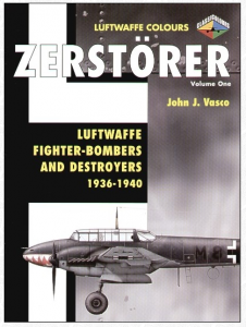 Classic Publications Luftwaffe Colours Series Zerstörer