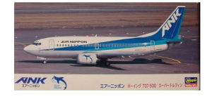 HASEGAWA 10216 Boeing 737-500 Air Nippon Super Dolphin