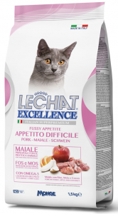 LeChat Excellence Appetito Difficile Maiale 1,5Kg