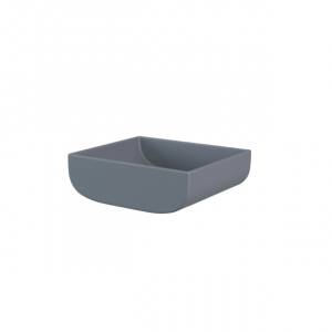 45x39 countertop ceramic washbasin without hole Leuca