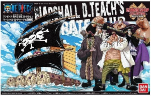 BANDAI 0200637 / 9085 - One Piece Grand Ship Collection Marshall D Teach s Pirate Ship