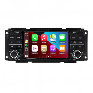 ANDROID autoradio navigatore per Jeep Grand Cherokee Jeep Wrangler Chrysler 300 M Chrysler PT Cruiser CarPlay Android Auto GPS USB WI-FI Bluetooth 4G LTE