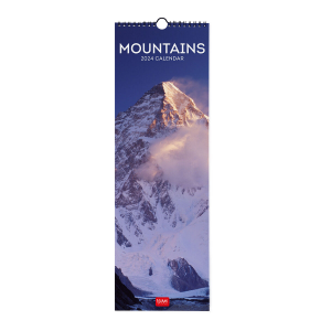 Legami Calendario da Parete 2024  16 x 49 Cm Mountains