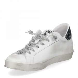 2Star Sneaker low 4020 bianco blu navy-4