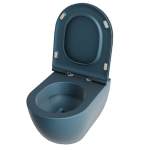 Vaso WC sospeso Easy Clean Comoda completo di fissaggio rapido e sedile