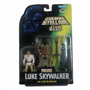 Star Wars/Guerre Stellari: LUKE SKYWALKER con scafo da deserto by Kenner/GIG