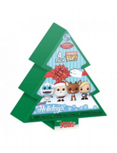 Funko POP! Rudolph: Tree Holiday 2023 Box Pocket 4PK