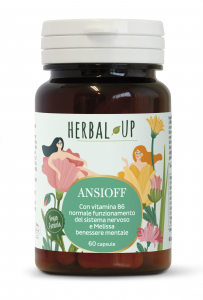 Herbal Up Ansioff 60 capsule Contro l'Ansia