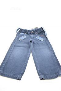 Pants Boy Dolce & Gabbana Junior 18 / 24 Months Blue With Inserts Jeans
