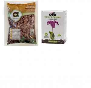 KIT ORCHIDEE - 1 X BARK ORCHIDEE - 1 X CIFO CONCIME SPECIFICO ORCHIDEE