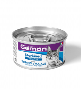 Gemon Cat - Mousse - Sterilizzato - 85gr