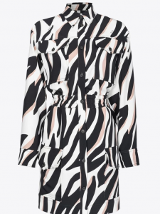 Mini abito stampa a zebra Pinko