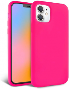 Cover jelly in silicone fucsia fluo per iPhone 11 | Blacksheep Store