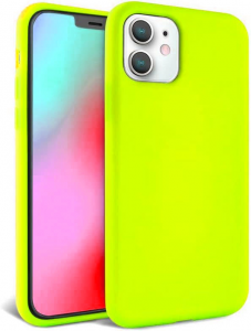 Cover jelly in silicone giallo fluo per iPhone 11 | Blacksheep Store
