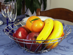 ARTEX Porta frutta kitchenline cromato Conservazione cibi e Barattoli