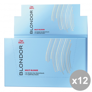 Set 12 BLONDOR DECoorante Polvere MULTI BLOnde 30 Gr. Monodose Prodotti per capelli