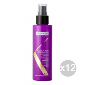 Set 4 BLU ORANGE keratin spray anti-rottura 125 ml. prodotti per capelli