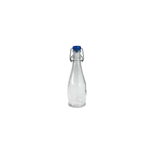 BORGONOVO Bottiglia vetro indro lt0.355 tappo blu Arredo tavola