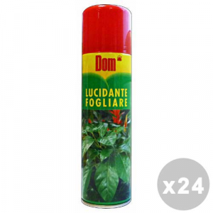 DOM Set 24 DOM Lucidante fogliare spray 250 ml. - prodotti per piante