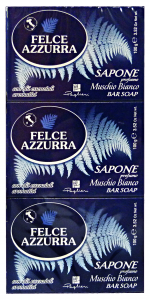 FELCE AZZURRA Saponette muschio bianco *3 pz. 125 gr. - sapone