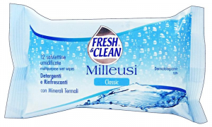 FRESH & CLEAN Salviette Milleusi X 12 CLASSIC-MUSK-LEMON Prodotti igienici sanitari