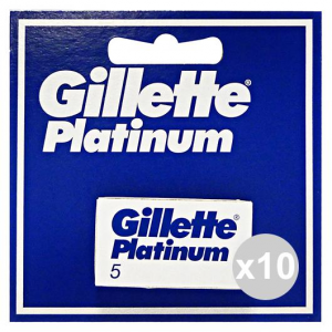 Set 10 GILLETTE Platinum lamette * 5 pz.  - Lame e rasoi