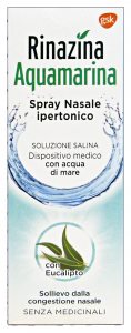 Naso rinazina aquamarina spray ipertonico 20 ml.