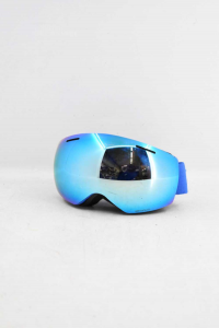 Maschera Da Sci O Snowboard Wedze Azzurra Lente Riflesso