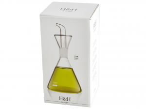 H&H Ampolla borosilicato trasparente conico cc225 Arredo tavola