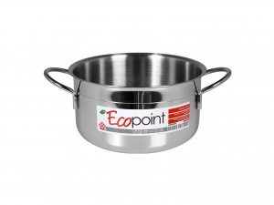 HOME Casseruola Inox Ecopoint Due Manici Cm14 Pentole E Preparazione Cucina