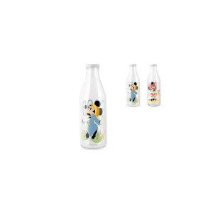 HOME Set 6 Bottiglie Latte Disney Risveglio Arredo Tavola