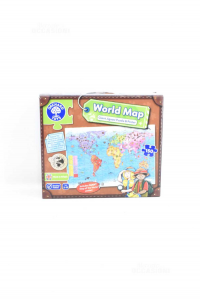 Gioco World Map Puzzle 150 Pezzi Completo