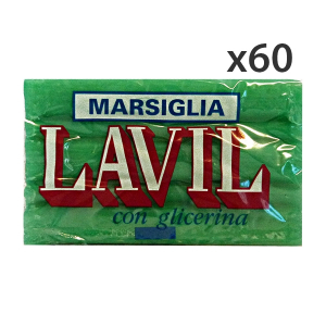 Set 60 LAVIL Sapone Bucato MARSIGLIA 300 Gr.  Detergenti casa