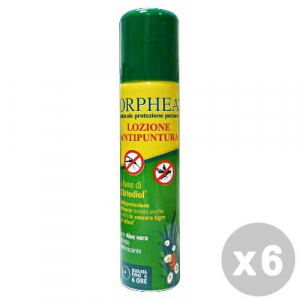 ORPHEA Set 6 ORPHEA Spray antipuntura citriodiol/aloe vera 75 ml.