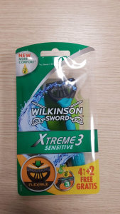 WILKINSON Xtreme3 sens.r&g 4+2 pz - Lame e rasoi