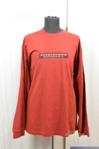 T-shirt Man Abercrombie Sizexl Red