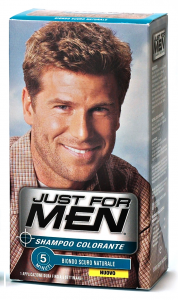JUST FOR MEN Shampoo color.biondo scuro naturale - Colorante per capelli