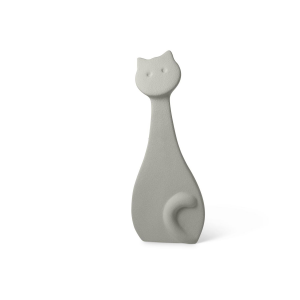 Lineasette scultura gatto medio 13x08x34 GR N700B.GR