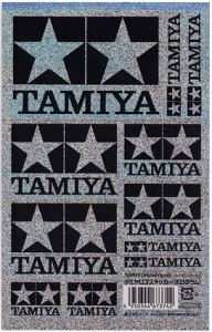 TAMIYA LOGO STICKERS (HOLOGR.) 180mm x 115mm