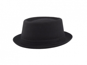 Cappello Pork Pie Marone Hat