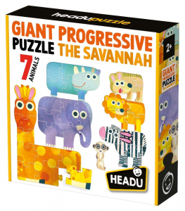 Giant Progressive Puzzle The Savannah