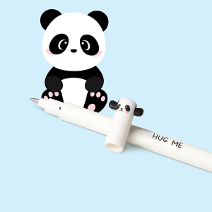 Legami Penna Gel Cancellabile Sfera Nero Punta 07 mm Panda